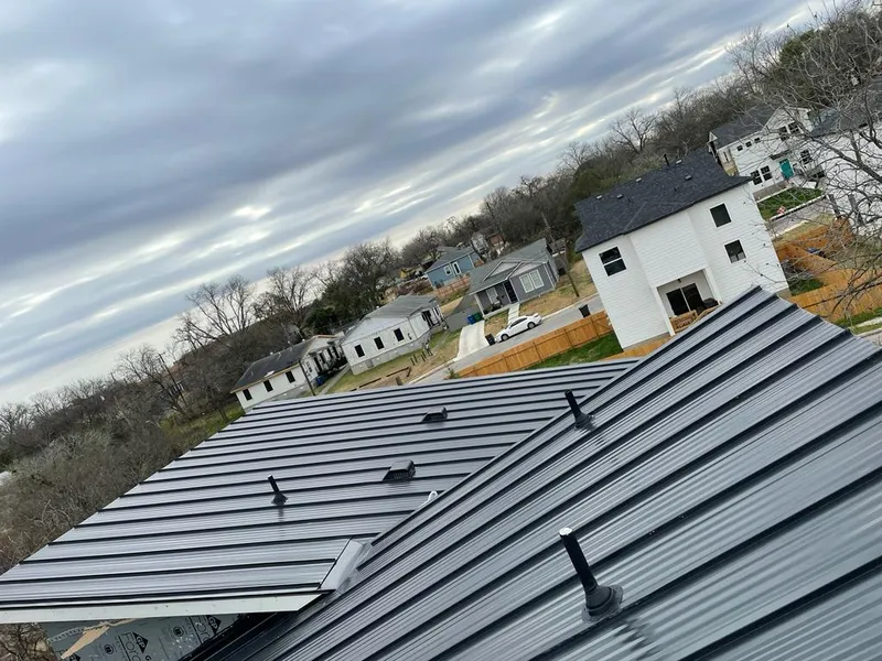 Standing seam metal roof panels with vents for Skylight Repair in Fort Rucker